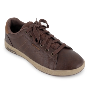 Deportivos tipo tenis con Memory Foam hombre marron 2