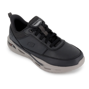 Zapato cordones piel Slip-Ins comodas hombre negro 2