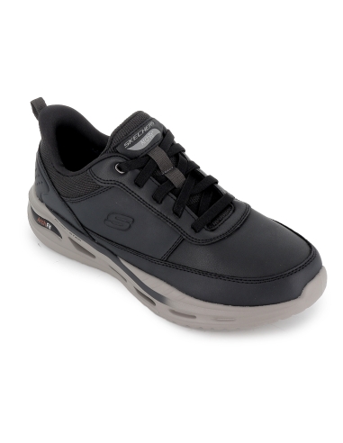 Zapato cordones piel Slip-Ins comodas hombre negro