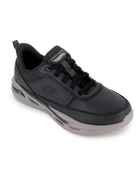 Zapato cordones piel Slip-Ins comodas hombre negro