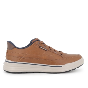 Zapato piel cordones elasticos Slip-Ins hombre cuero