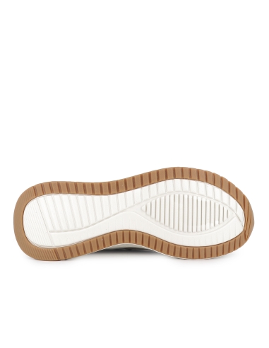 Deportivo Slip-Ins cordon elastico mujer taupe