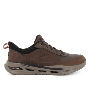 Zapato cordones piel Slip-Ins comodas hombre marron