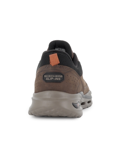 Zapato cordones piel Slip-Ins comodas hombre marron