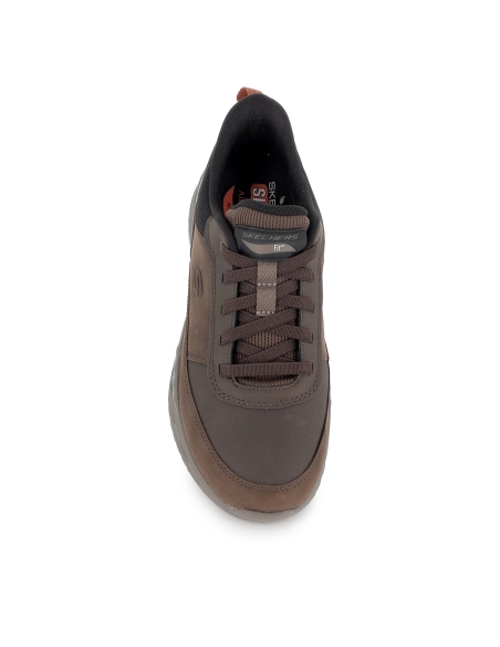 Zapato cordones piel Slip-Ins comodas hombre marron