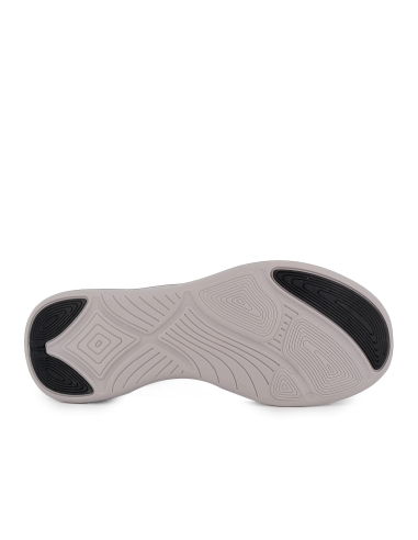 Deportivas malla knit con cordones Memory Foam mujer negras