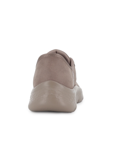 Sneakers deportivo Slip-Ins cordon elastico mujer marron