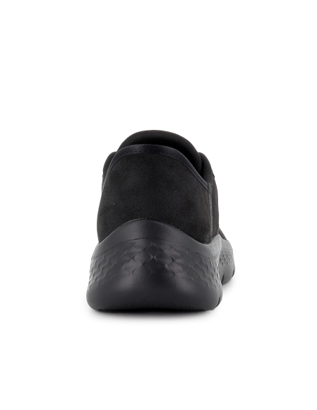 Deportivo piel vegana cordon elastico Slip-Ins mujer negro