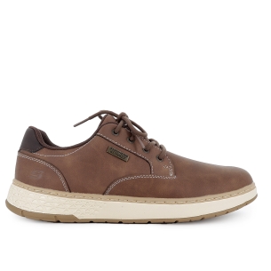 Zapatos sport casuales con cordones hombre marron