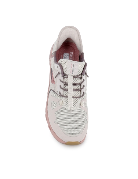 Zapato sport vegano slip-ins con cordones mujer taupe