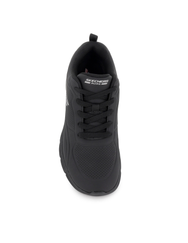 Deportivas cordones y Memory Foam mujer negras