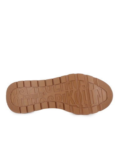 Deportiva de vestir cordones piel blanco hombre