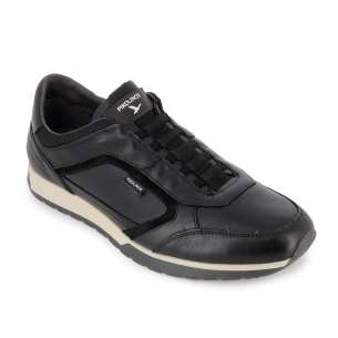 Deportiva de vestir cordones piel negro hombre 2