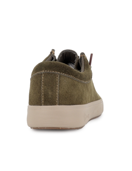 Wallabi casual vegana cordon elastico hombre kaki