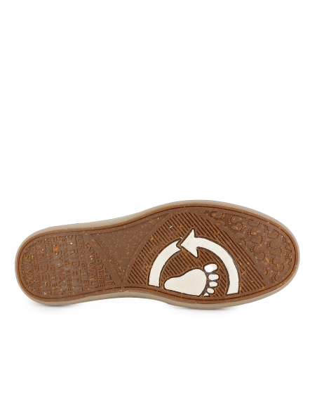 Wallabi casual vegana cordon elastico hombre kaki