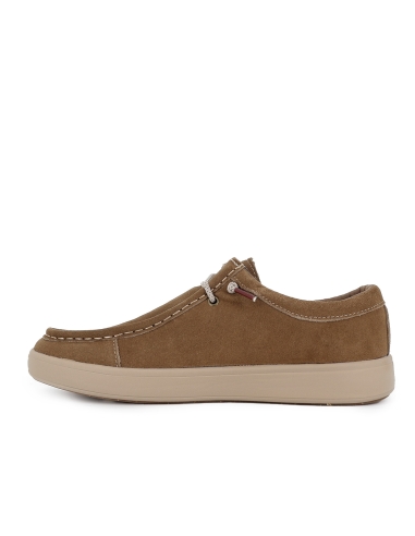 Wallabi casual vegana cordon elastico hombre camel