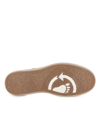 Wallabi casual vegana cordon elastico hombre camel