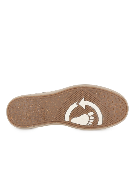 Wallabi casual vegana cordon elastico hombre camel