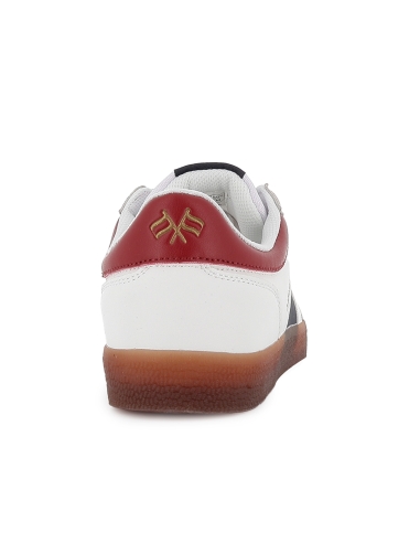 Deportiva casual nobuck PU suela caramelo comodo hombre blanco