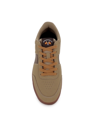 Deportiva casual nobuck PU suela caramelo comodo hombre camel