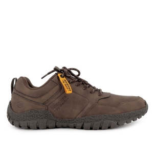 Deportivas cordones estilo casual moderno y comodo hombre marron