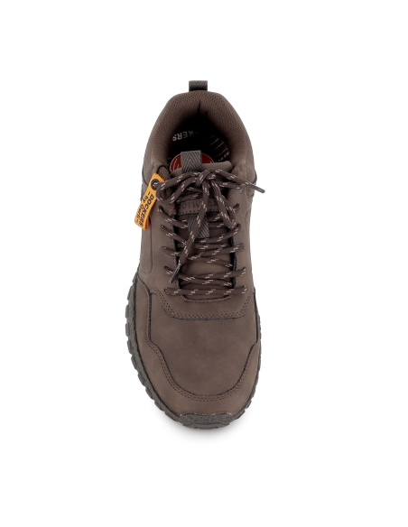 Deportivas cordones estilo casual moderno y comodo hombre marron