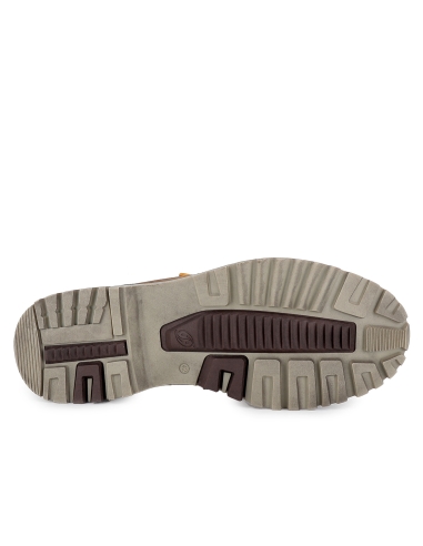 Bota corta casual collarin acolchado plantilla hombre marron