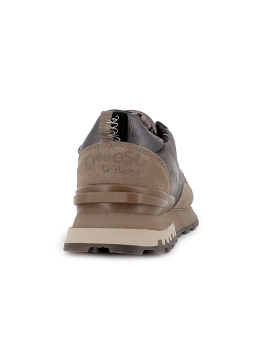 Deportiva textil fantasia plantilla extraible mujer verde