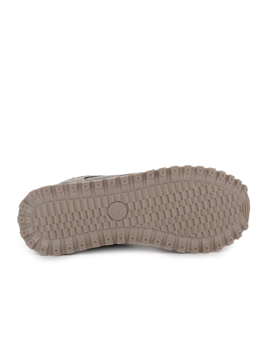 Deportiva textil fantasia plantilla extraible mujer plateado