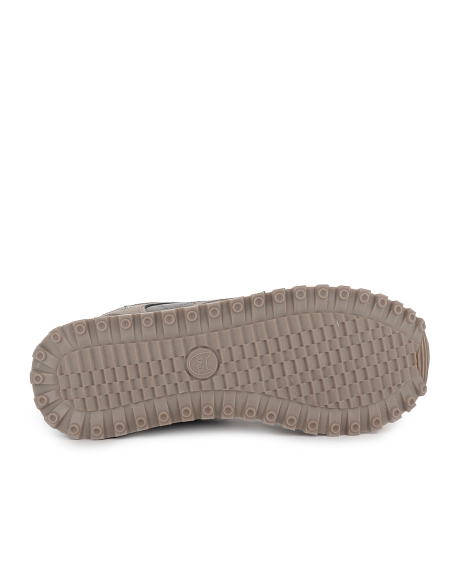 Deportiva textil fantasia plantilla extraible mujer plateado