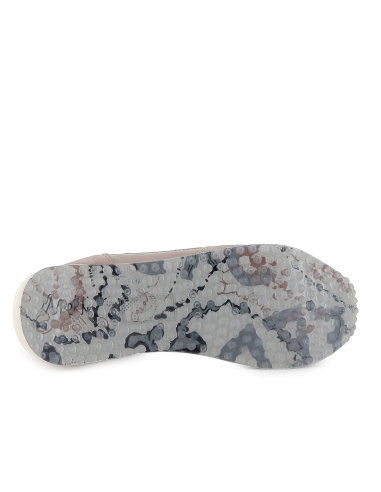 Deportiva textil fantasia plantilla extraible mujer taupe