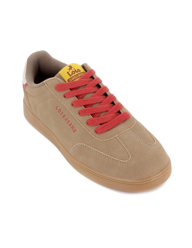 Deportivo textil casual diseño contrastes hombre taupe