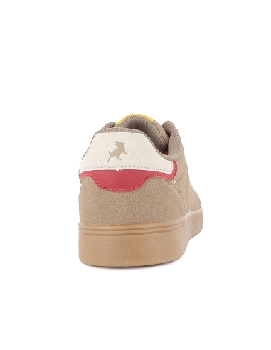 Deportivo textil casual diseño contrastes hombre taupe