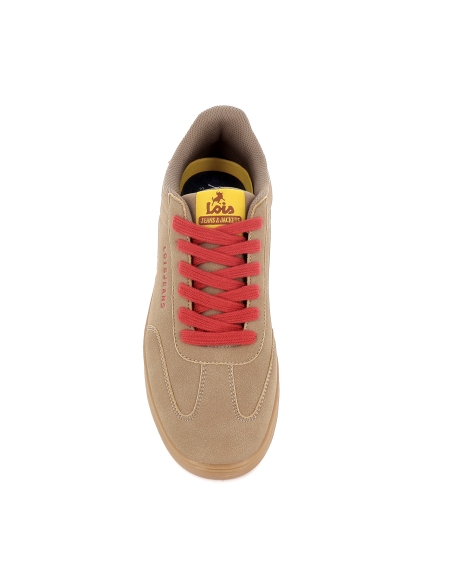 Deportivo textil casual diseño contrastes hombre taupe