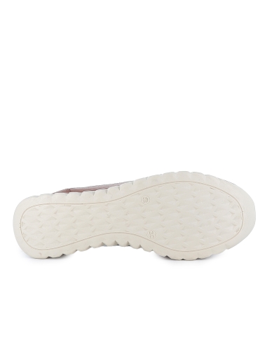 Zapato elasticos piel acolchado costuras vintage mujer cuero