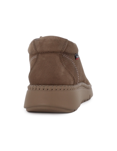 Wallabi piel cuero y cordones suela ligera hombre beige