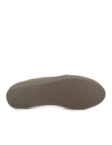 Zapatilla cordones piel serraje hidrofugo casual hombre verde