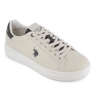 Tenis cordones con refuerzo contraste hombre blancos 2