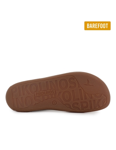 Zapato cordones piel barefoot plantilla extraible hombre blanco