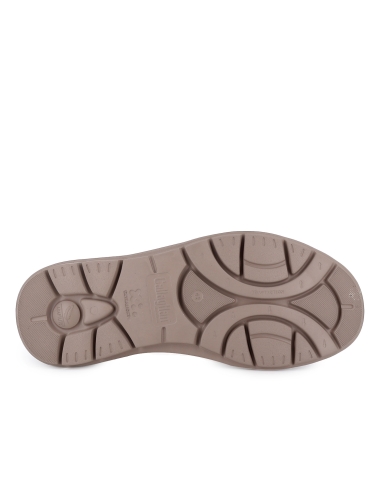 Zapato cordones piel con plantilla adaptable hombre marron