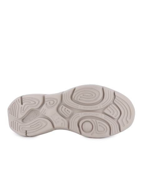 Deportivo piel y nylon suela amortiguadora hombre verde