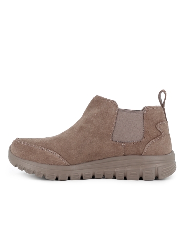 Botin chelsea vegano, comodo y transpirable mujer marron