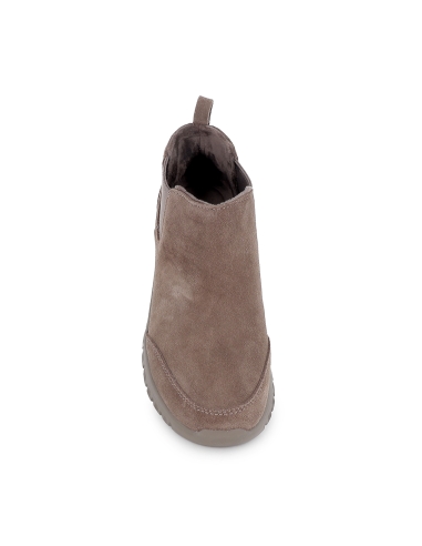 Botin chelsea vegano, comodo y transpirable mujer marron