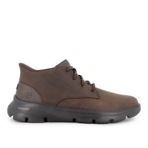Bota cordones piel transpirable Slip-Ins hombre marron