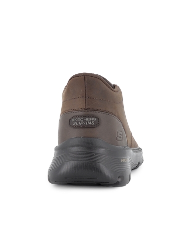 Bota cordones piel transpirable Slip-Ins hombre marron