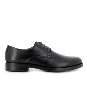 Zapato de cordones piel estilo vestir hombre negro