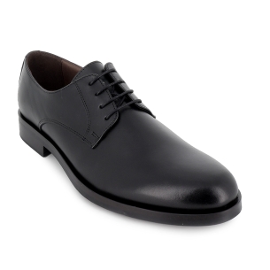 Zapato de cordones piel estilo vestir hombre negro 2