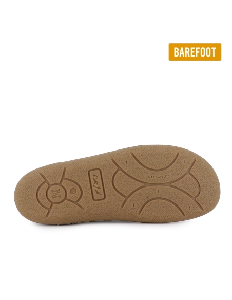 Deportiva barefoot piel hidrofuga planta extraible mujer marron