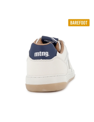 Deportivas veganas y barefoot cordones hombre marfil