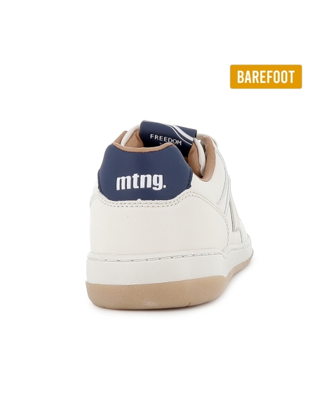 Deportivas veganas y barefoot cordones hombre marfil
